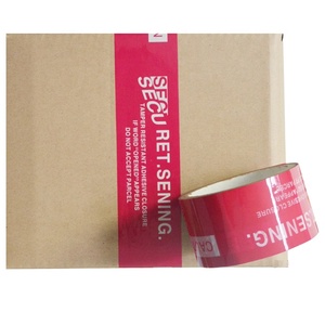 Phổ Biến Nhất Logo In <span class=keywords><strong>BOPP</strong></span> An Ninh Tamper Rõ Ràng Đóng Gói Băng - Product Image 2