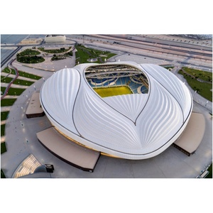 Premium Qatar Lusail Stadium PTFE/PVDF Kunden spezifischer übergroßer Architekturmembran-Sport komplex - Product Image 1