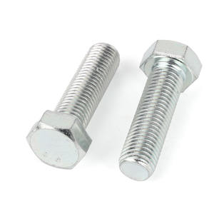 مسامير سداسية الرأس DIN 933 من الفولاذ الكربوني درجة 8.8، مطلية بالزنك الملون الصديق للبيئة، مسامير سداسية كاملة الخيط - Product Image 4