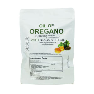 LuvVita 大人用抗酸化ブラックシードオイル＆オレガノオイルサプリメント（カルバクロール＆チモキノン配合）6000mgソフトカプセル ヘルスケア - Product Image 2