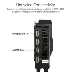 ASUS <span class=keywords><strong>AMD</strong></span> <span class=keywords><strong>Radeon</strong></span> RX 5700 Overclocké 8G GDDR6 Double Ventilateur EVO Édition DisplayPort Carte Graphique Gaming (DUAL-<span class=keywords><strong>RX5700</strong></span>-O8G-EVO) - Product Image 6