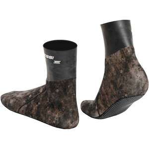 SARAGO Camo <b>Brown</b> 3mm M Water Booties & <b>Socks</b> - Product Image 1