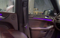 ICarsin Upgrade 64 Warna Lampu LED Interior Mobil untuk Mercedes Benz GLE Coupe W292 Aksesoris Trim Atmosfer