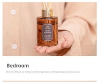 FORTUNE BOLIN Décoration d'intérieur, souvenirs de la Saint-Valentin, coffret cadeau, bougies en cire de soja, diffuseur de parfum en roseau de luxe