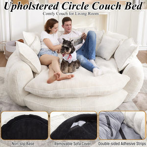 Sofá Reclinable Convertible Moderno Estilo Rústico Pequeño con Chaise Longue y Relleno de Esponja para Sala de Estar - Proveedor Mayorista - Product Image 3