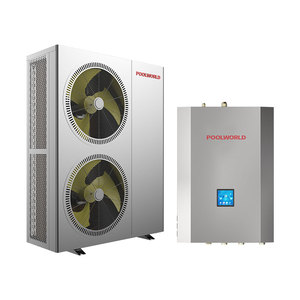 Inversor de CC doméstico de alto COP, bomba de <span class=keywords><strong>calor</strong></span> dividida para fuente de <span class=keywords><strong>aire</strong></span> de clima frío, bomba de <span class=keywords><strong>calor</strong></span> dividida, calefacción evi 30kw r32 gas - Product Image 4