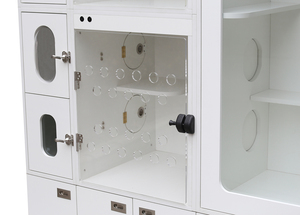 أثاث القط تصميم جديد منتجات الحيوانات الأليفة لوازم داخلية فاخرة القط شقة فيلا منازل القط مجلس الوزراء - Product Image 4