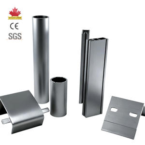 एल्यूमीनियम सूर्य छाया प्रोफाइल सौर-संचालित एल्यूमीनियम मिश्र धातु सूर्य शेडिंग लाउवर बाहरी एल्यूमीनियम सूर्य छाया - Product Image 1