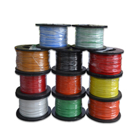 Fils électriques UL10064 AWG22/24/26/28/30/32/34/36/38/40/42 FEP câble d'alimentation d'isolation Ultra mince fil de cuivre étamé