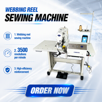 Máquina de coser automática RN430D-JD para ribetes de ropa interior femenina, máquina de coser automática para dobladillos de bolsas tejidas, máquina de anudado computarizada.