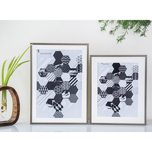 Nhà máy bán buôn men đồng hợp kim nhôm khung ảnh tối giản phù hợp cho nhiều môi trường trang trí - Product Image 3