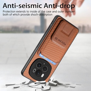 เคสโทรศัพท์แบบกระเป๋าสตางค์พร้อมขาตั้งที่มองไม่เห็นสำหรับ Huawei Pura80 Mate 80 <span class=keywords><strong>Pro</strong></span> Honor 500ที่ใส่บัตรแม่เหล็กกันกระแทก - Product Image 3
