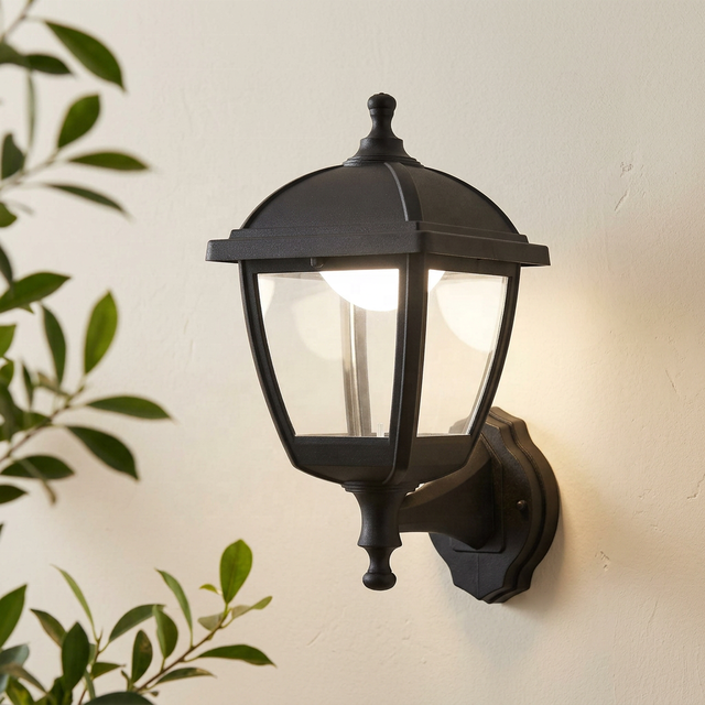 P416-LED SMD 8W IP44 Waterproof Polycarbonate UV Resistant Modern Garden Exterior Wall Lamp