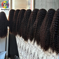 Perruque frontale complète HD sans colle en cheveux vierges vietnamiens bruts, 100 % cheveux humains alignés sur les cuticules, bouclés birmans, pour femmes noires