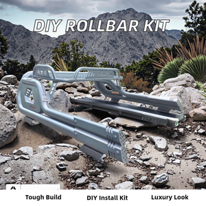 מתלה גגון נירוסטה Yueyu YY-R31CA עם התקנה קלה על ידי ברגים, קיבולת 100 ק\"ג, מידות 78x76x56 ס\"מ. - Product Image 2