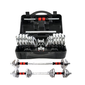 <b>Dumbbell</b> Set15kg 20kg 30kg With Steel Spinlock Box - Product Image 2