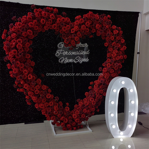 Support à fleurs de mariage <span class=keywords><strong>Grand</strong></span> cerceau en métal Arche dorée pour la décoration - Product Image 4