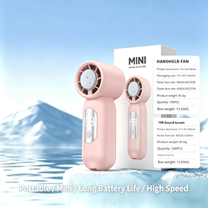 Ventilateur portable mini USB <span class=keywords><strong>économique</strong></span> et pratique avec batterie intégrée <span class=keywords><strong>pour</strong></span> bureau et extérieur - Product Image 6