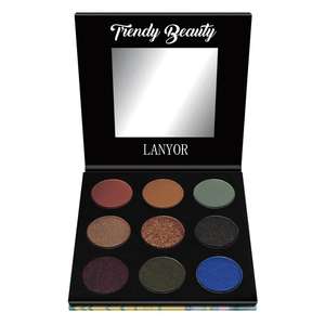 도매 비건 아이섀도우 팔레트 9 높은 색소 색상 맞춤형 개인 라벨 아이섀도우 팔레트 - Product Image 2