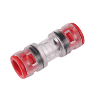 5mm 7mm 8mm 10mm 14mm 16mm 20mm étanche HDPE coupleur de microconduit soufflé par Air connecteur droit/réduction en plastique