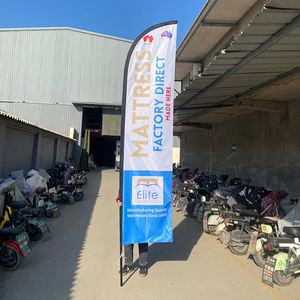 Рекламные флаги-птички с цифровой печатью на заказ, баннеры и флаги для промоакций - Product Image 2