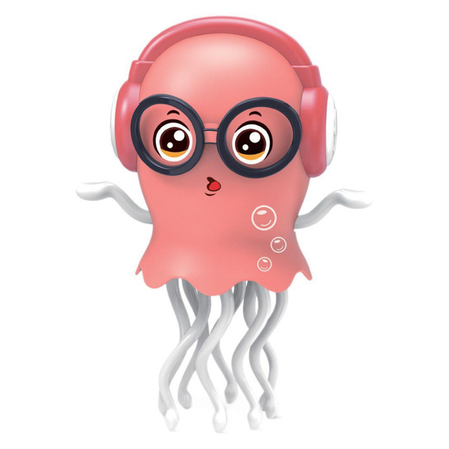 2025 Gift New Electric Toy Multifunctional Jellyfish Octopus Toy with Light and Music Educational Toys