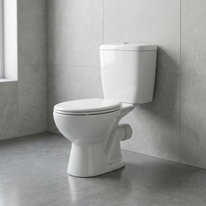 Inodoro de Cerámica OEM de Dos Piezas con Doble Descarga, Ecológico, Diseño Italiano Moderno - Product Image 1