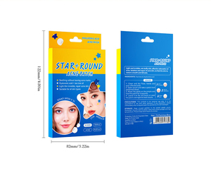 Nhãn hiệu riêng chấm điểm điều trị mụn Bìa Sheets Shape Hydrocolloid mặt mụn mụn vá với cây trà - Product Image 6