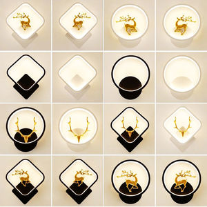 Lampes murales LED modernes minimalistes en aluminium <span class=keywords><strong>pour</strong></span> la maison et le bureau, avec une durée <span class=keywords><strong>de</strong></span> vie <span class=keywords><strong>de</strong></span> 30 000 heures - Product Image 2