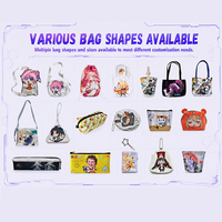 Housse de tablette personnalisée à motif de dessin animé, directement de l'usine, pour tablette de 11 pouces, personnage d'anime, légère, imperméable, en polyester, sac pour ordinateur portable