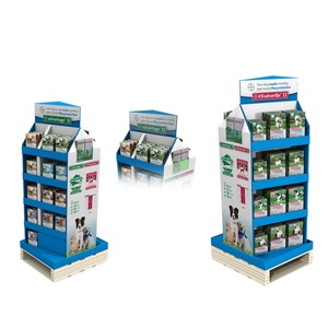 ชั้นวางแสดงสินค้าอาหารสัตว์เลี้ยงแบบกำหนดเองจากโรงงาน ชั้นวางแสดงสินค้า POP สำหรับซูเปอร์มาร์เก็ต ชั้นวางแสดงสินค้าสำหรับอาหาร - Product Image 3