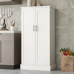 Nuova Credenza Buffet con Ripiani Regolabili da 47 Pollici, <span class=keywords><strong>Mobile</strong></span> <span class=keywords><strong>Dispensa</strong></span> <span class=keywords><strong>per</strong></span> Cucina - Product Image 5