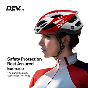 קסדת אופניים DEVIATE WX-031-3 בגודל ניתן להתאמה אישית, רוחב 19 ס\\\"מ, עיצוב גדול במיוחד, קלה במיוחד, EPS+PC נושם, לרכיבה יוניסקס - Product Image 3