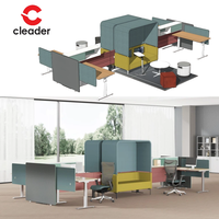 Meilleures ventes : Poste de travail de bureau modulaire, bureau à assemblage libre, postes de travail en cubique, table de bureau