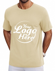 Camiseta básica de algodón para hombre que absorbe la humedad, camiseta de gimnasio de verano de manga corta con cuello redondo de secado rápido - Product Image 2