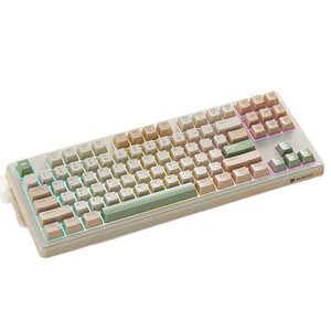 Clavier mécanique filaire Shiny Silver Fox K60, 87 touches, rétroéclairage arc-en-ciel, pour jeux, bureau, usage domestique - Product Image 4