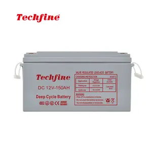 Techfine עופרת חומצת סוללה 100ah 150ah 200ah 250ah עופרת חומצת סוללה פסולת מפריד הדחת גופרית מכשיר