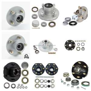 Kit de cubo de rueda de <span class=keywords><strong>remolque</strong></span> para ejes de 1000KG 5 pernos en rueda de 13 ''14'' con husillo recto y enchufe de <span class=keywords><strong>remolque</strong></span> - Product Image 6