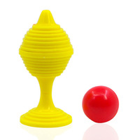 Tour de magie classique de rue, petite taille, boule et vase, accessoire de magie facile à réaliser, accessoires de magie d'illusion, jouets pour la promotion