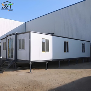 บ้านจิ๋วแบบขยายได้เคลื่อนย้ายได้40ft 20FT สำหรับตั้งแคมป์โรงแรมบ้านสำหรับครอบครัว - Product Image 1