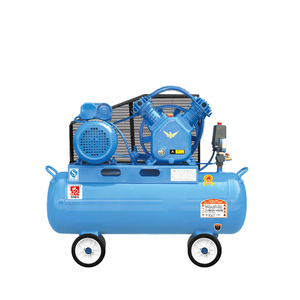 <span class=keywords><strong>Compresseur</strong></span> d'air industriel portable à piston lubrifié, refroidi par air, alimenté par courant alternatif, PLC, 7,5 kW, 10 CV, 1,05 m/min, 12,5 bars, 220 V, 2 cylindres - Product Image 2