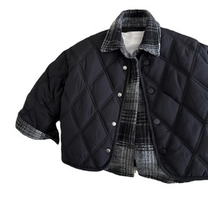 Child Star Circle Children's Quilted Jacket Thickening Long Sleeve Keep Warm Winter Outerwear Boys Girls Baseball Style - Product Image 5
