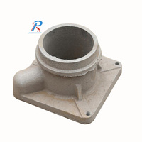 12 trous 0.6 "0.5" bloc de cale d'ancrage rond barre d'acier plaque de roulement à 7 brins pour pont de post-tension