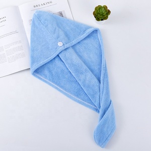 High Quality Super Absorbent Quick Dry Hair Towel <strong>Wrap</strong> Soft Turban Twist <strong>Wrap</strong> Microfiber Hair Towel for Women - Product Image 3