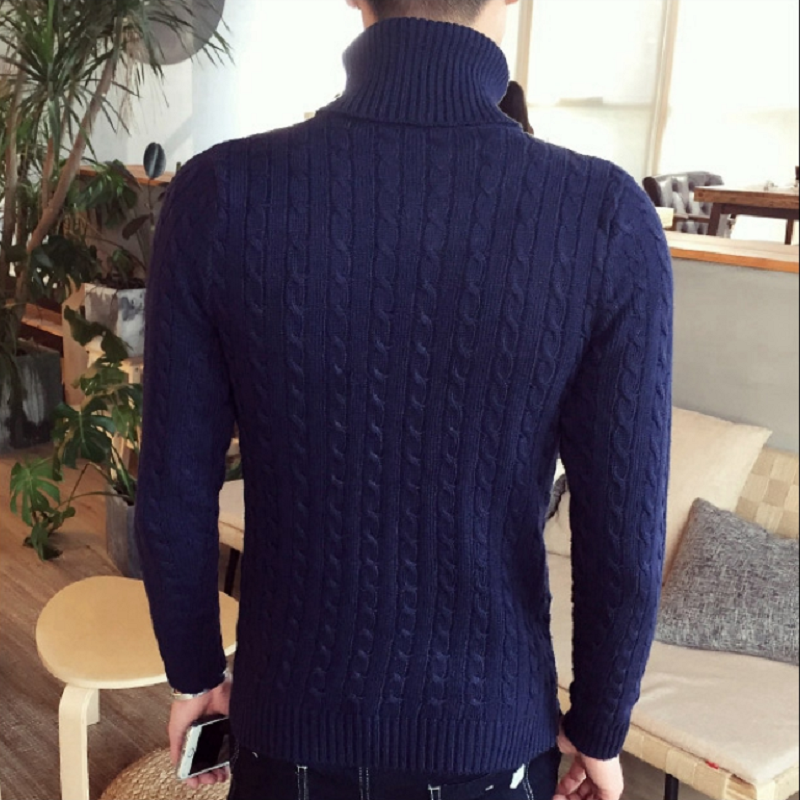 Coltrui Heren Wollen Gebreide Trui Mannen Oversized Heren Trui