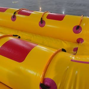 เรือกล้วยเป่าลมสำหรับ 6 คน ใช้สำหรับลากจูง ตกปลา และกีฬาทางน้ำสำหรับกลุ่ม - Product Image 5