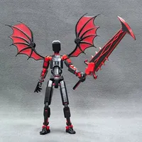 Modèle de robot imprimé en 3D, robot Reaper, décoration de bureau, modèle articulé à 13 points, robot mannequin mobile multi-articulations