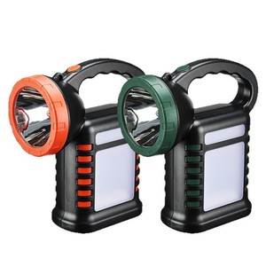 Lampe torche solaire LED Rocky LQ-W05 30W rechargeable 4000mAh longue portée, projecteur portable d'extérieur - Product Image 4