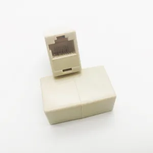 Красочный Сетевой удлинитель RJ45, соединитель кабеля Lan, соединитель RJ45