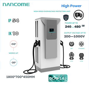 Решения NANCOME для зарядки электрических грузовиков: мощность 240-480 кВт, напряжение 200-1000В для электрификации междугородних грузоперевозок - Product Image 1